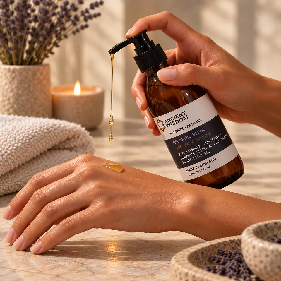 Óleo Corporal de Massagem & Banho 300ml - Relaxante 2