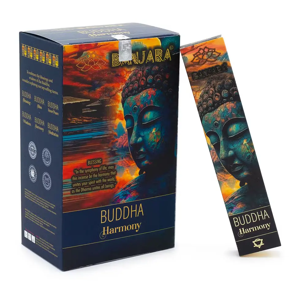 Varas de Incenso Premium Buddha Banjara - Harmonia 1