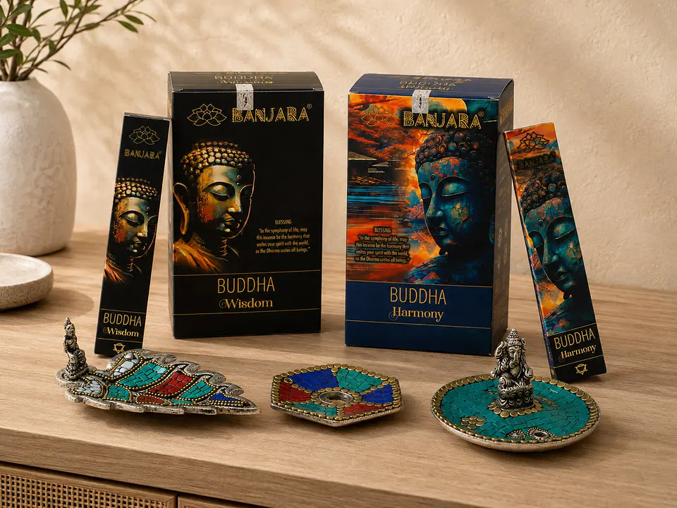 Varas de Incenso Premium Buddha Banjara - Harmonia 3