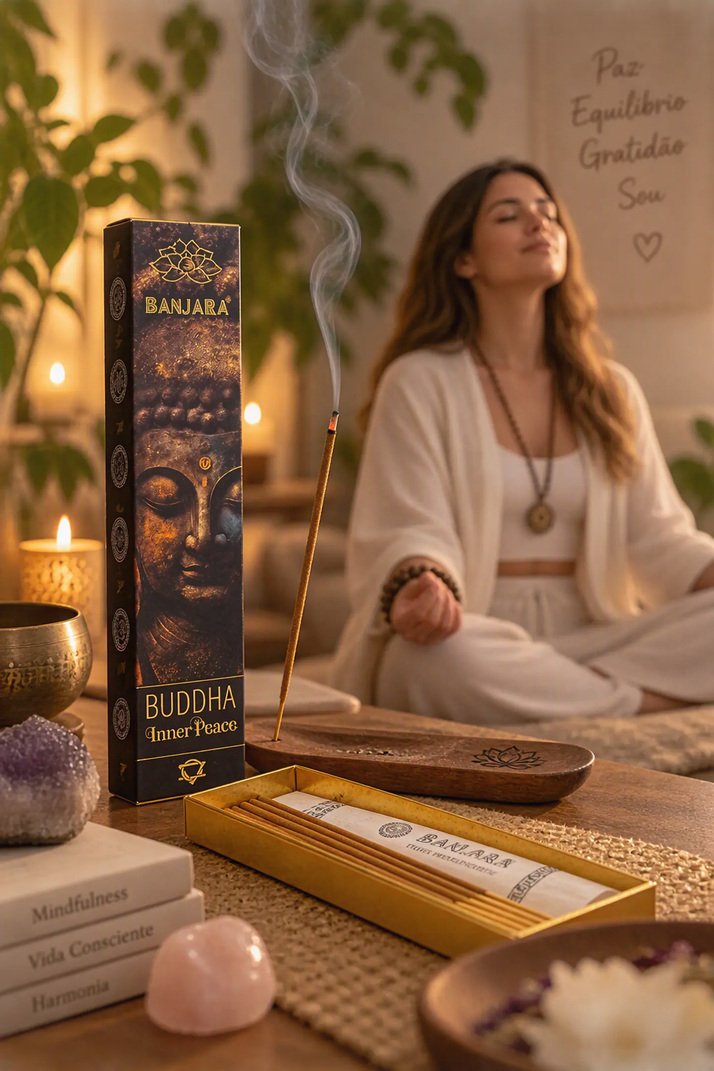 Varas de Incenso Premium Buddha Banjara - Paz Interior 4