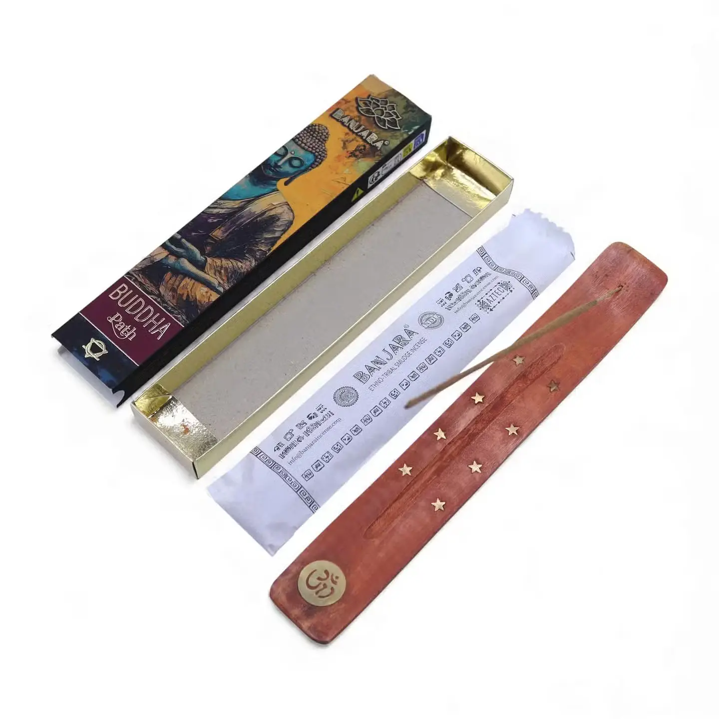 Varas de Incenso Premium Buddha Banjara - Caminhos 2
