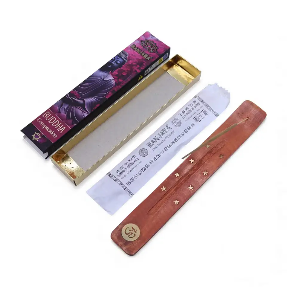 Varas de Incenso Premium Buddha Banjara - Compaixão 2