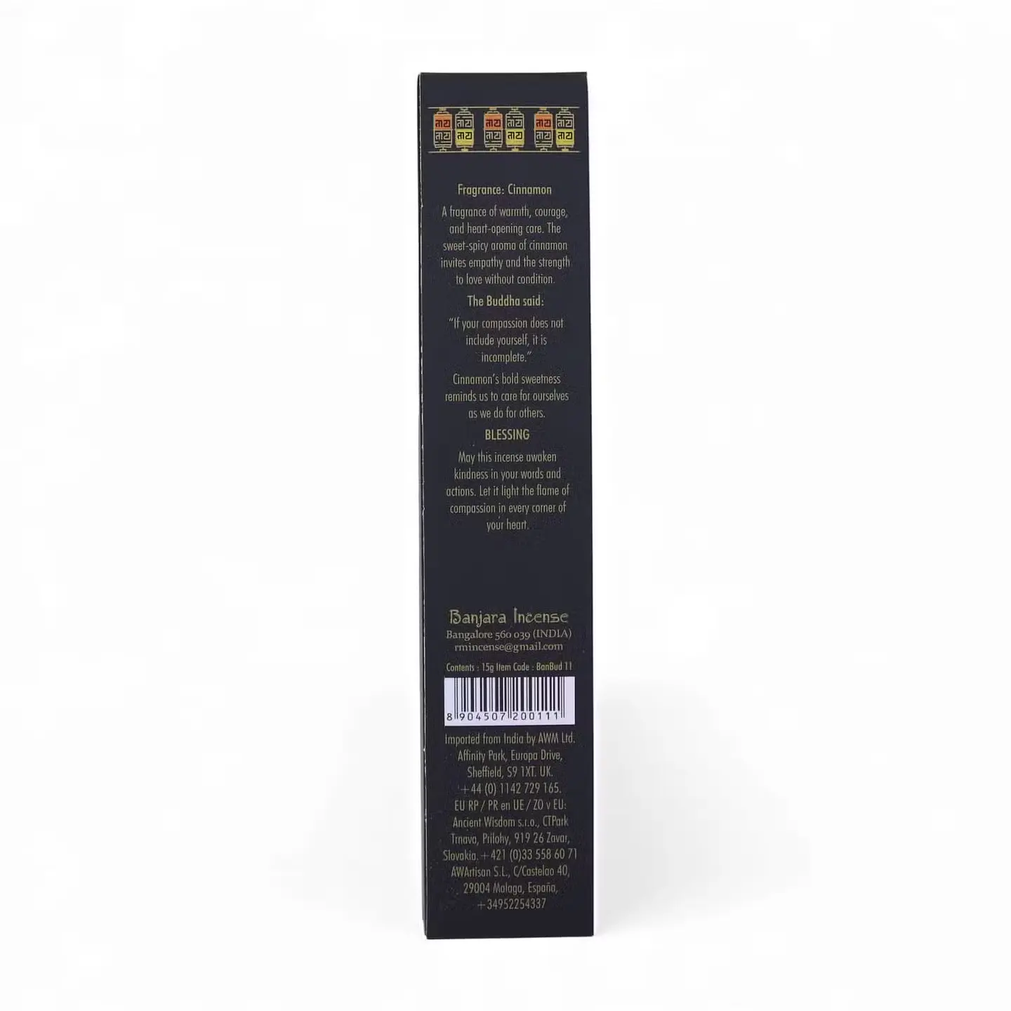 Varas de Incenso Premium Buddha Banjara - Compaixão 4