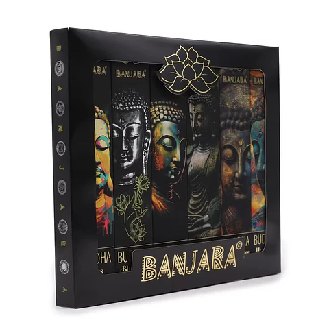 Conjunto de Presente - 6x Incenso Premium Buddha Banjara