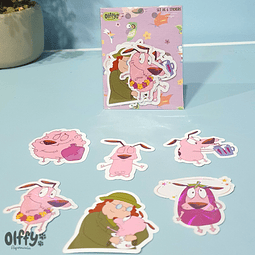 Set Stickers Coraje