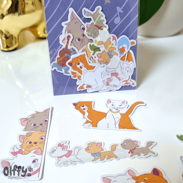 Set Stickers Aristogatos