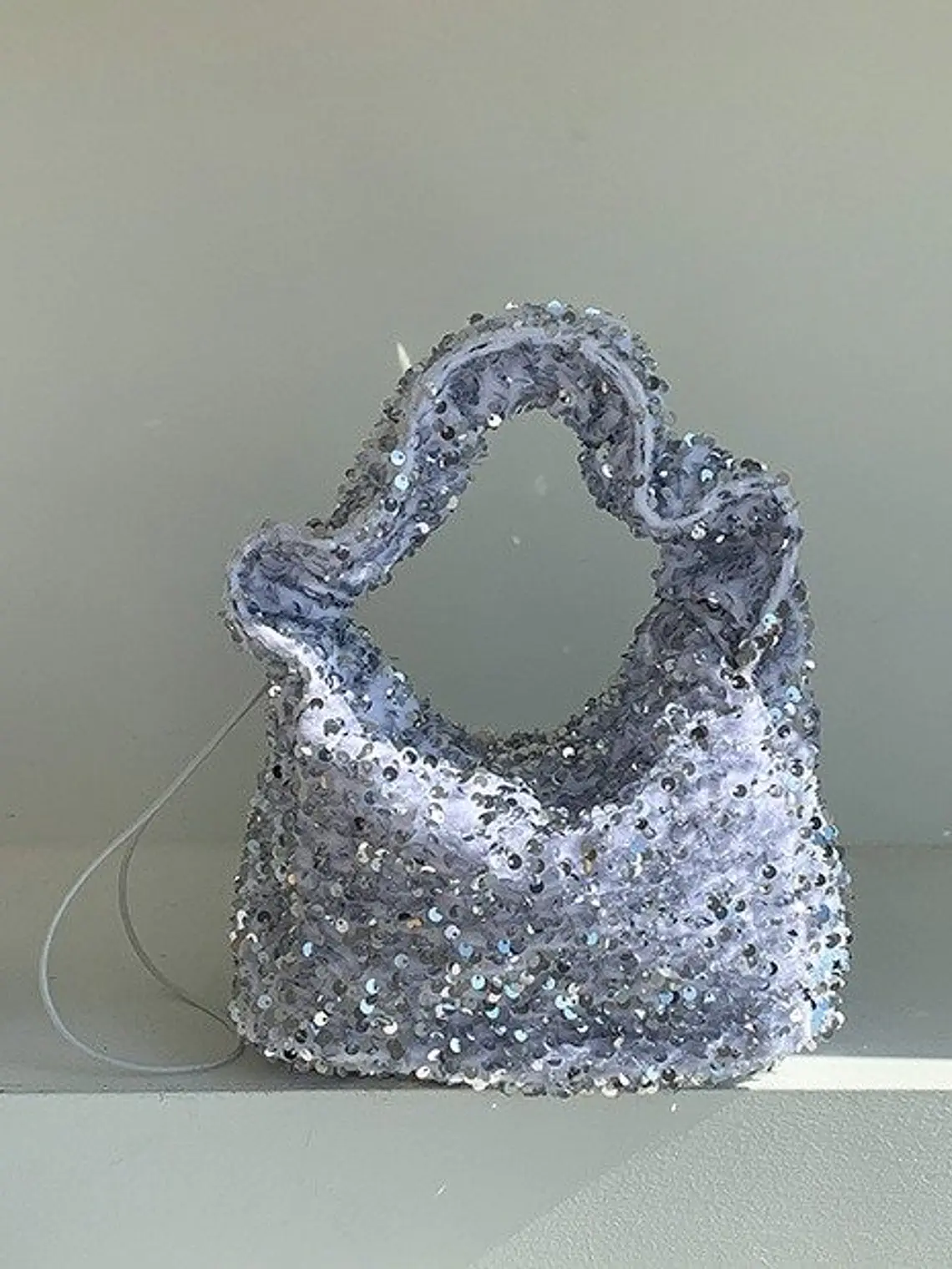 Bolso Hobo de Lentejuelas 'Destello' - Suave, Ligero y con Brillo Propio 2
