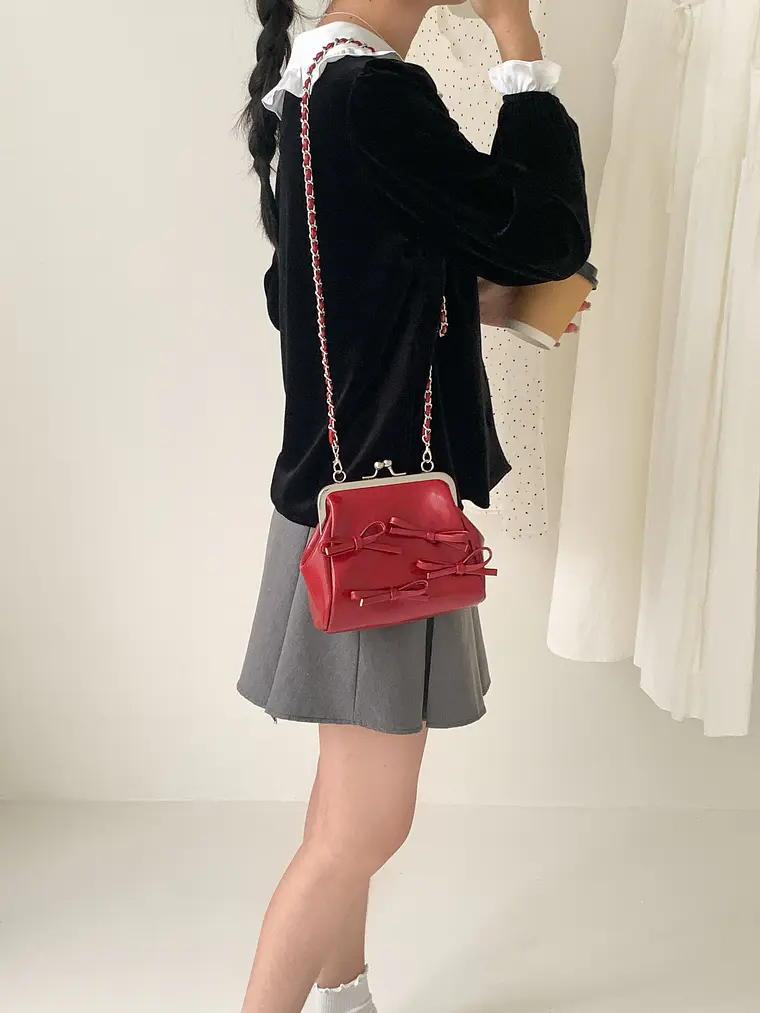 Bolso Clutch con Cierre de Marco 'Lazos' - Pequeño, Retro & Femenino 4