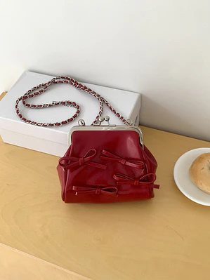 Bolso Clutch con Cierre de Marco 'Lazos' - Pequeño, Retro & Femenino