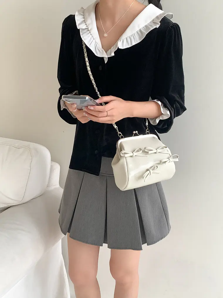 Bolso Clutch con Cierre de Marco 'Lazos' - Pequeño, Retro & Femenino 8