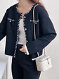 Mini Bolso Caja Acolchado con Cadena — Diseño Rombo, Estilo Clásico - Miniatura 13