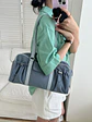 Bolso Boston de Nylon con Bolsillos Laterales Fruncidos — Estilo Urbano Funcional - Miniatura 23