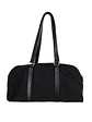 Bolso Boston de Nylon con Bolsillos Laterales Fruncidos — Estilo Urbano Funcional - Miniatura 3