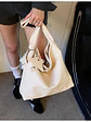 Bolso Hobo Textura Tejida — Gran Capacidad, Estilo Urbano - Miniatura 3