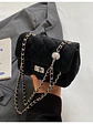 Bolso bandolera acolchado con diseño romboidal — Estilo urbano minimalista - Miniatura 1