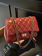 Bolso de hombro acolchado con cadena dorada — estilo clásico atemporal - Miniatura 10