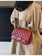 Bolso de hombro acolchado con cadena dorada — estilo clásico atemporal - Miniatura 12