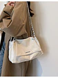Bolso de hombro con cadena — estilo urbano metalizado - Miniatura 5