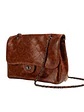 Bolso de cadena acolchado con cuero sintético envejecido y bolsillo trasero - Miniatura 3