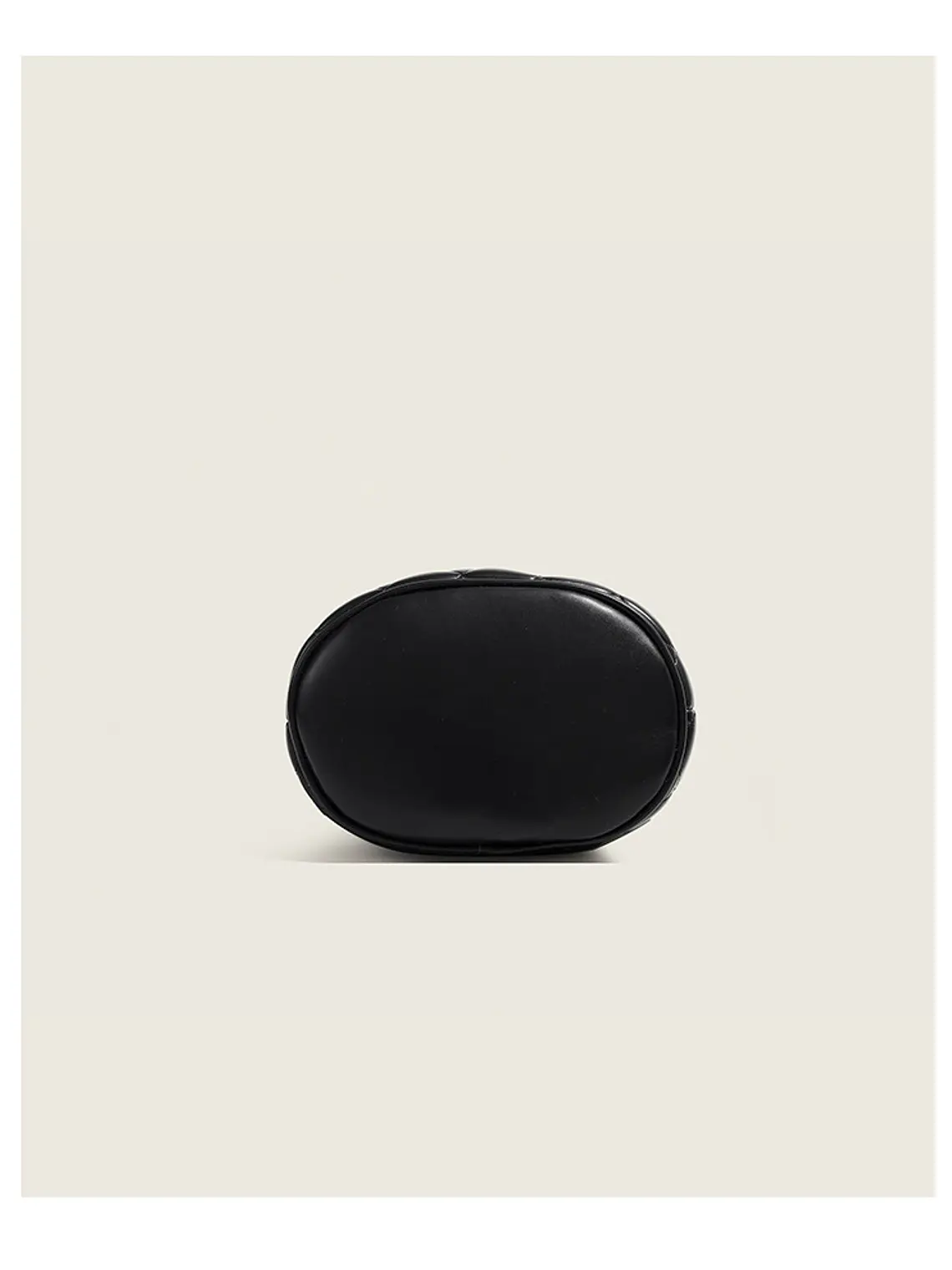 Bolso cubo acolchado rombo cadena plateada 6