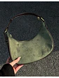 Bolso Media Luna de Ante Sintético — Estilo Vintage Casual - Miniatura 4