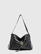 Bolso Hobo Grande con Herrajes Dorados y Detalle de Hebilla - Miniatura 5