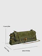 Bolso Clutch Retro Abatible con Cadena Dorada - Miniatura 3