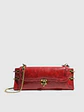 Bolso Clutch Retro Abatible con Cadena Dorada - Miniatura 7