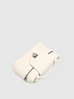 Bolso Mini Caja con Cierre de Candado y Cadena Plateada - Miniatura 11