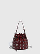 Bolso Bucket con Ojales Metálicos · Correa de Cadena · Estilo Urbano - Miniatura 6