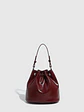 Bolso Bucket con Ojales Metálicos · Correa de Cadena · Estilo Urbano - Miniatura 7