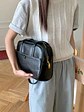 Bolso Bowling con Bolsillo Frontal · Asas Largas Dobles · Estilo Urbano Retro - Miniatura 2