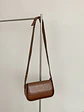 Bandolera Rectangular con Solapa · Correa Ajustable · Estilo Minimalista Retro - Miniatura 2