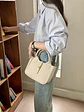 Bolso Tote Estructurado con Cierre Metálico · Correa Ajustable · Estilo Urbano Minimalista - Miniatura 13