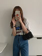 Bolso Mini Fruncido con Asa Curva · Pliegues Suaves · Estilo Minimalista - Miniatura 5