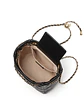 Bolso Bucket Mini Acolchado con Cadena Dorada y Detalle Floral - Miniatura 10