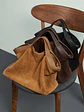 Bolso Tote de Gamuza con Caída Natural · Asas Dobles - Miniatura 1