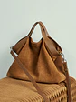 Bolso Tote de Gamuza con Caída Natural · Asas Dobles - Miniatura 9