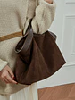 Bolso Tote de Gamuza con Caída Natural · Asas Dobles - Miniatura 18