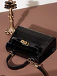 Mini Bolso Estructurado Croco · Cierre Metálico Dorado - Miniatura 6