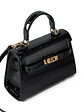 Mini Bolso Estructurado Croco · Cierre Metálico Dorado - Miniatura 8