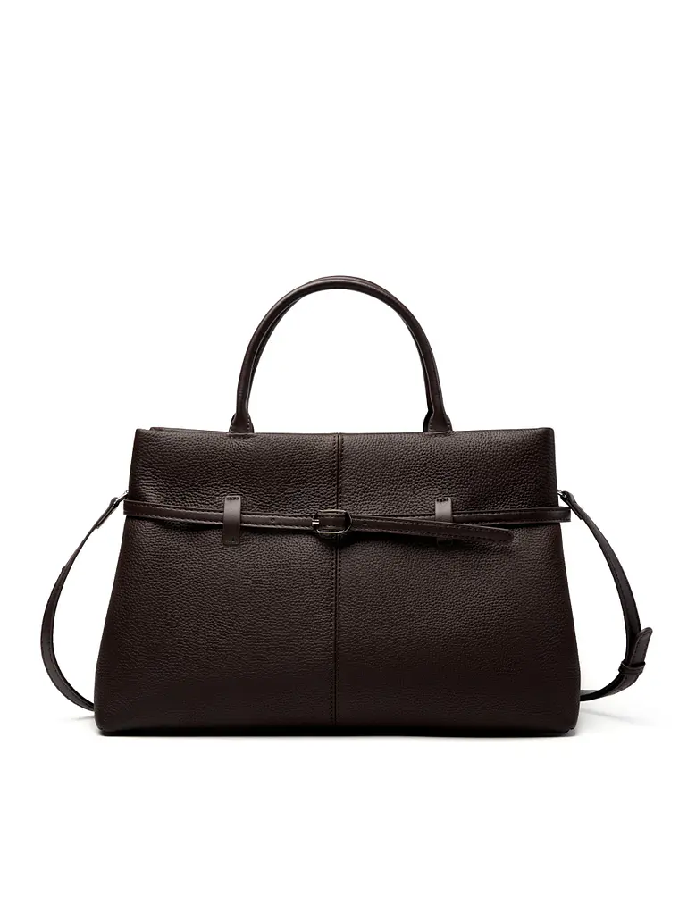 Bolso Tote de Cuero · Cinturón Frontal · Elegancia Estructurada 4