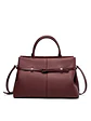 Bolso Tote de Cuero · Cinturón Frontal · Elegancia Estructurada - Miniatura 6