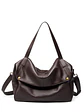 Bolso Hobo de Cuero · Solapa Suave · Volumen Relajado - Miniatura 7