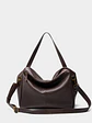 Bolso Hobo de Cuero · Solapa Suave · Volumen Relajado - Miniatura 9