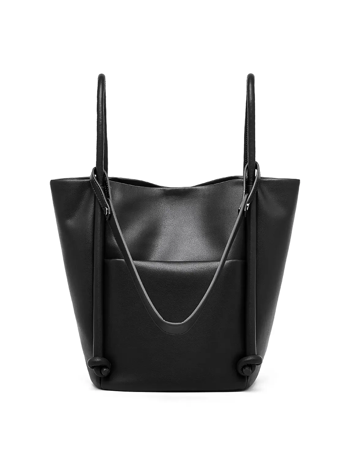 Bolso Tote de Cuero · Silueta Vertical 6