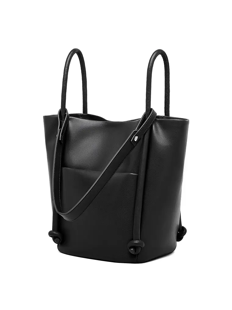 Bolso Tote de Cuero · Silueta Vertical 7