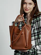 Bolso Tote de Cuero · Silueta Vertical - Miniatura 15
