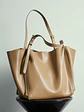 Bolso Tote de Cuero · Formato Amplio - Miniatura 22
