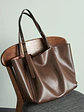 Bolso Tote de Cuero · Formato Amplio - Miniatura 8